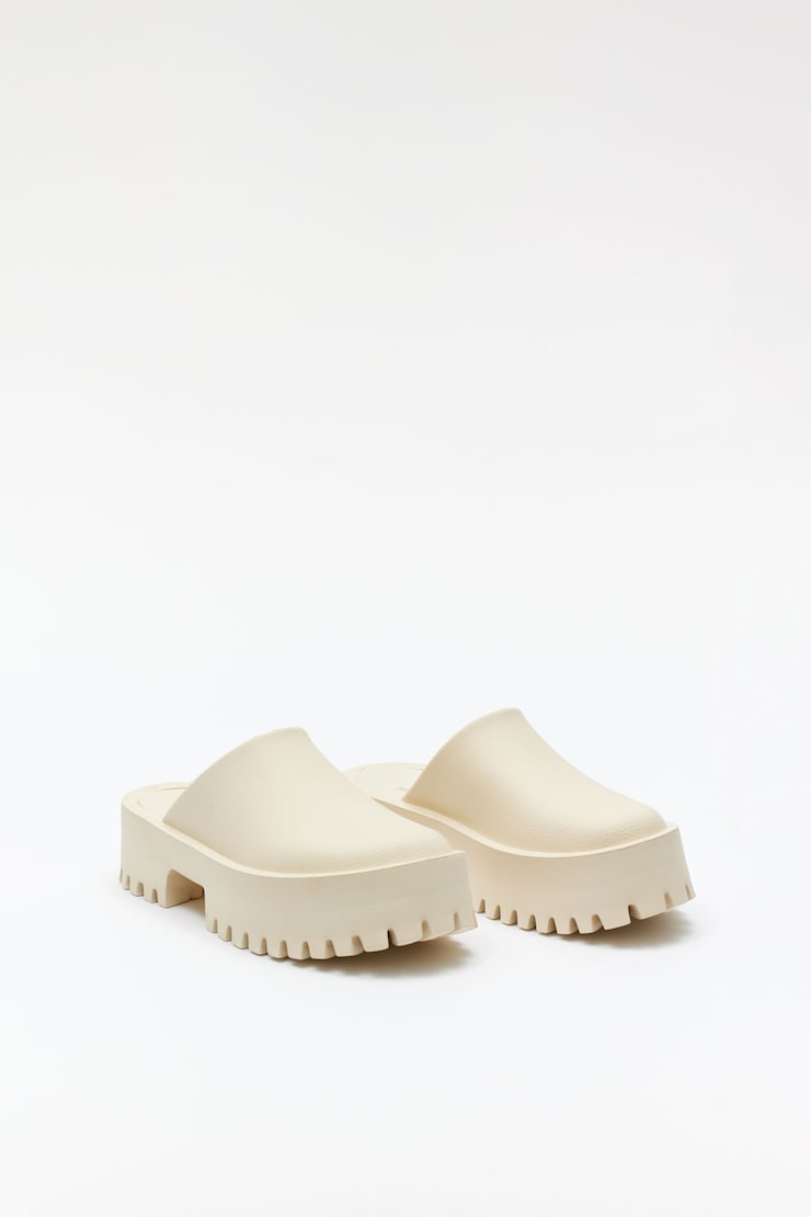 Mule style sabot - JEFFREY CAMPBELL, Sel de mer, large