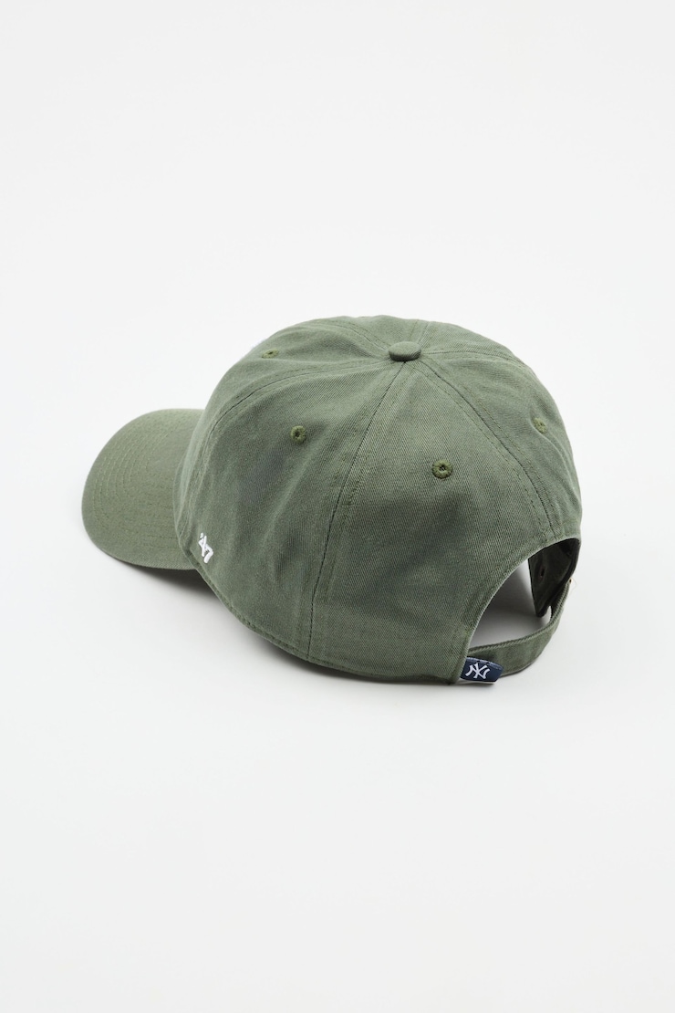 47 BRAND Clean Up Cap - NY, Moss Green/White, large