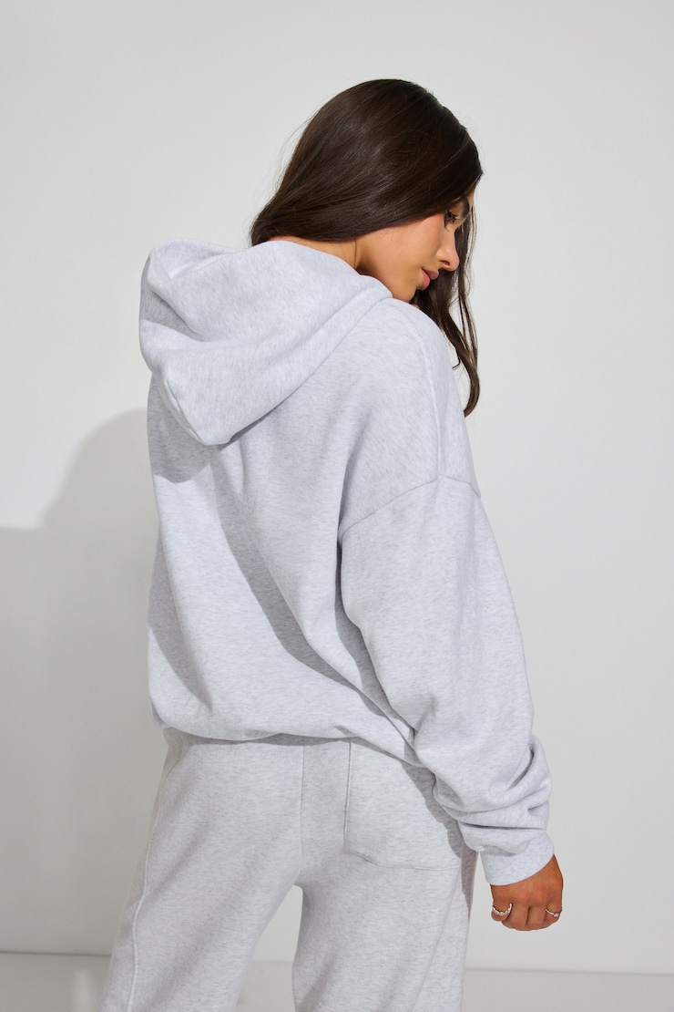 UltraFleece Hoodie, Spring Grey Mix, large