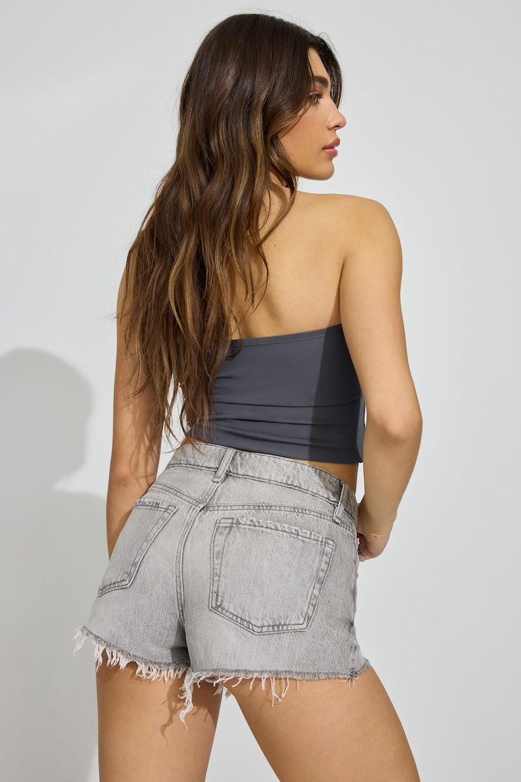 Denim Festival Shorts, Steele Grey, large