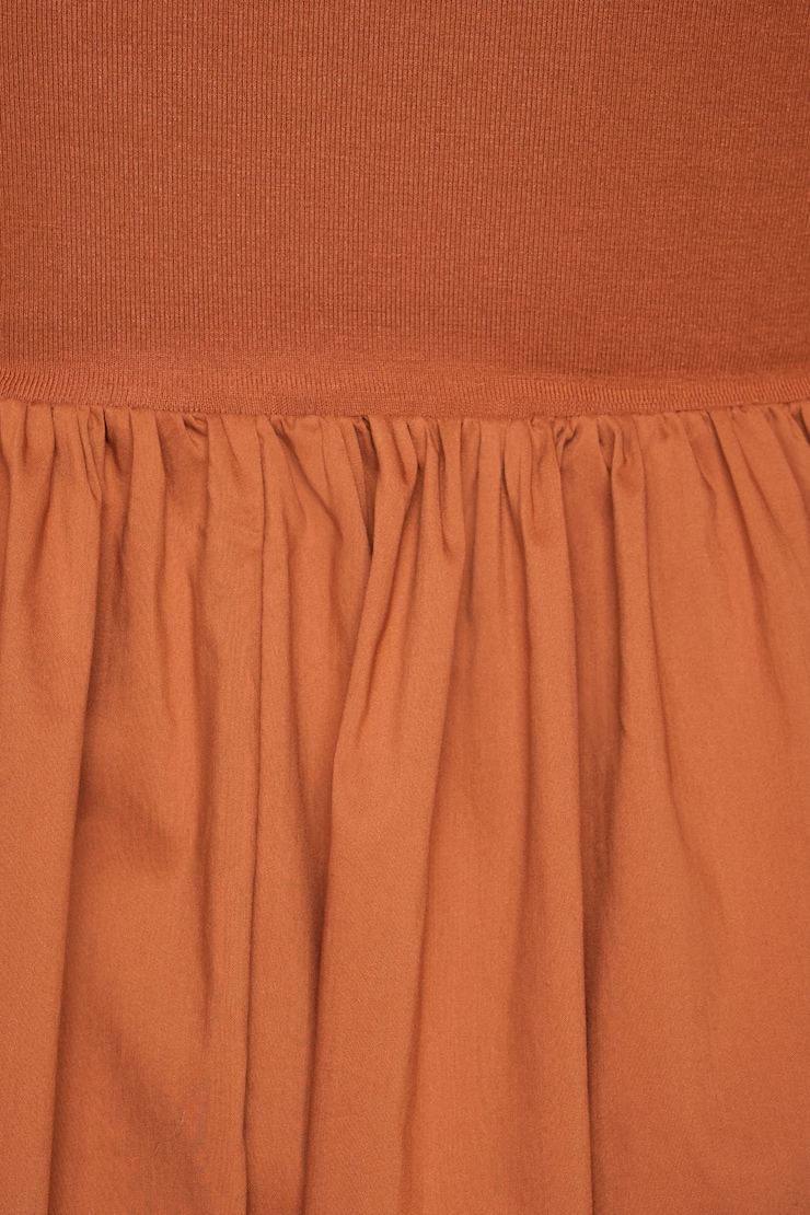 Mix Media Maxi Tube Dress Arabian Spice large