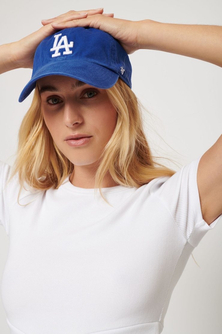 47 BRAND | Casquette épurée de Los Angeles Marine et art bleu royal large
