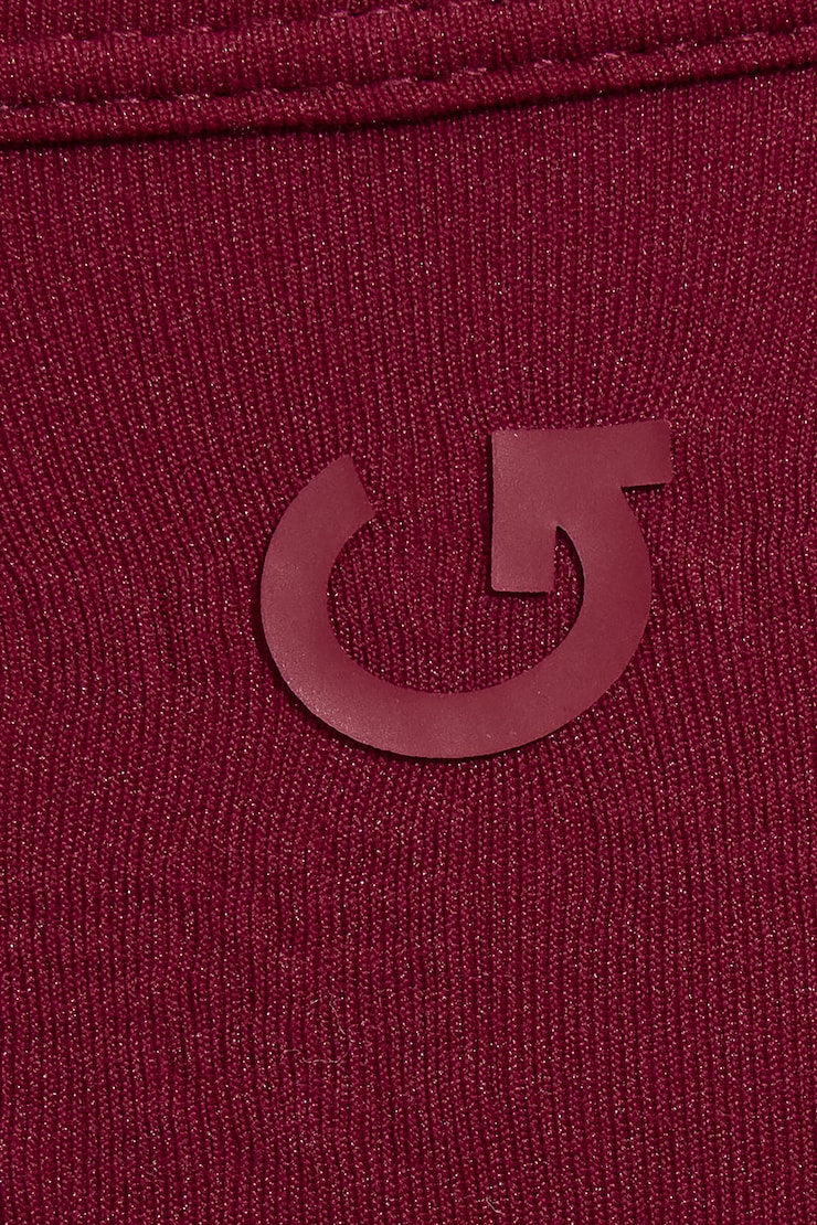 Active Plunge Bodysuit, Sour Cherry Burgundy, large