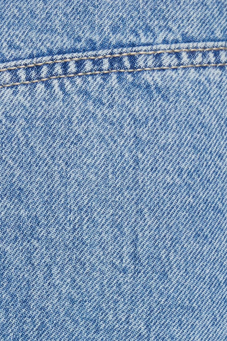Denim Cargo Skort, Edith Blue, large