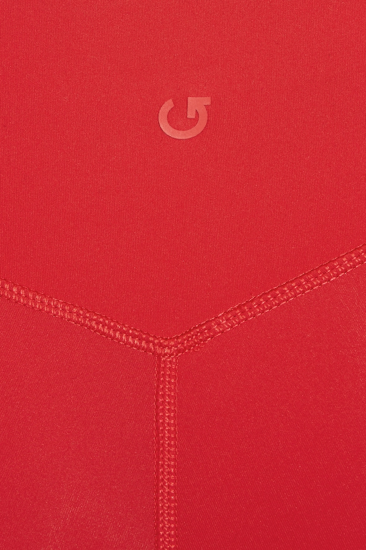Active Booty Shorts, Tomato Puree Red, large