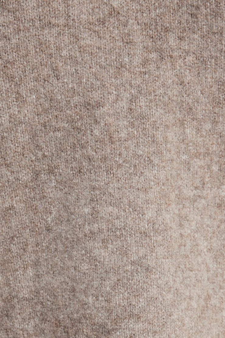 Heavenlyarn™ V Neck Sweater Chalet Brown Melange large