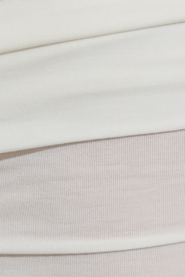 SexyCozy Off Shoulder Long Sleeve Top, Off-White, large