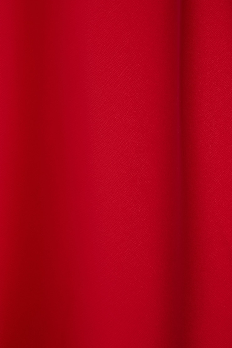 Melody Satin Slip Midi Skirt Fiesta Red large