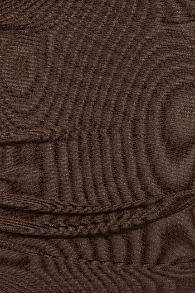 Long Sleeve Cowl Back Top