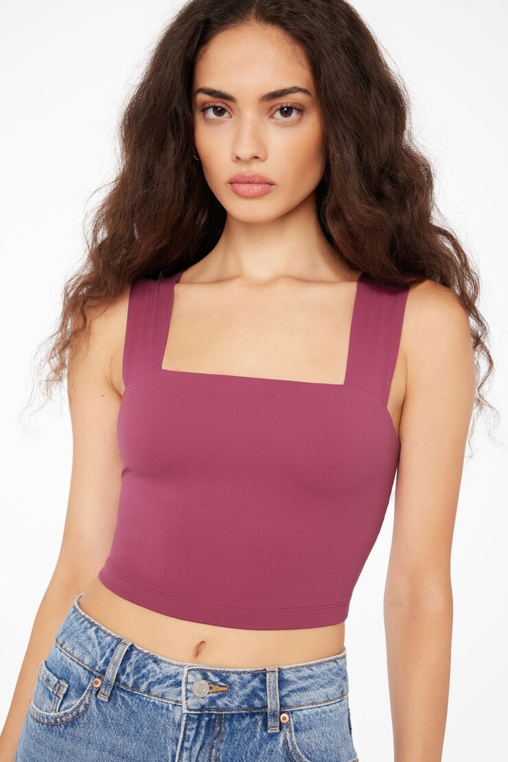 Lota Sculpt Tank Top Purple large
