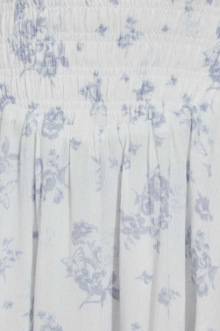 Ayla Halter Smocked Romper Dress