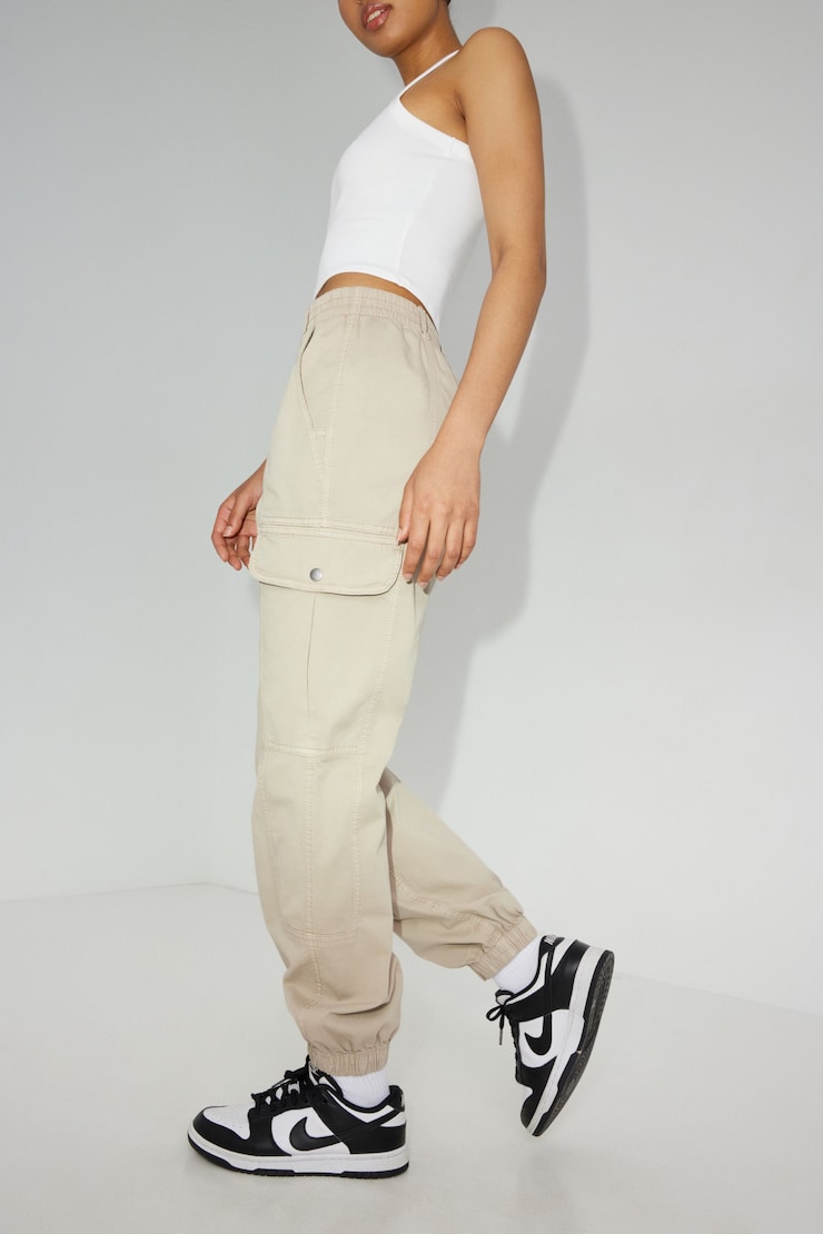 Brianna Bubble Pant, String Beige, large