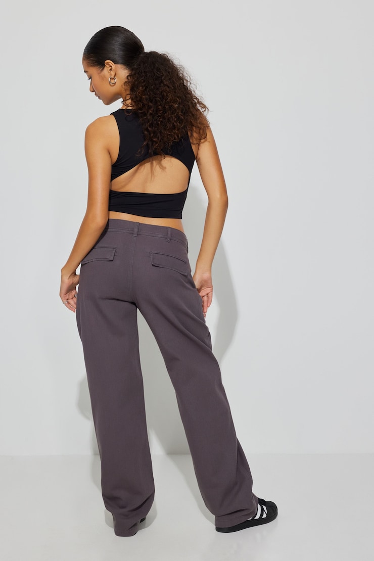 Ellis Slouchy Pant, Forged Iron Grey, large