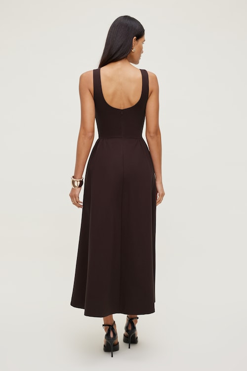flared ponte maxi dress dynamite New & Lingwood White Tailored Fit Double Cuff Marcella Evening Shirt