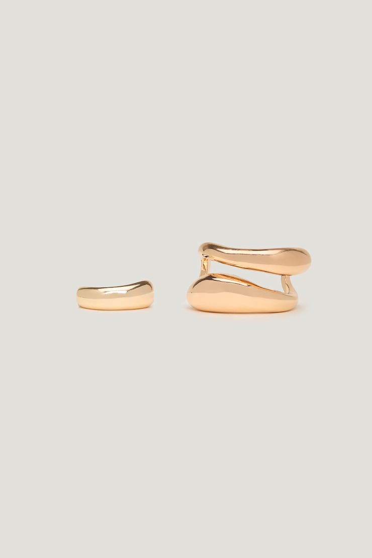 Ensemble de 2 attaches en métal pour cheveux