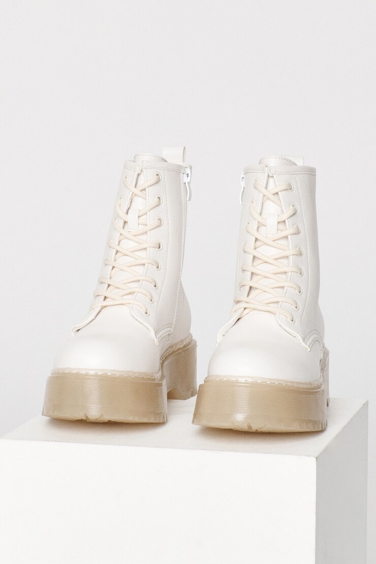 STEVE MADDEN Betty Boots, White Multi, large