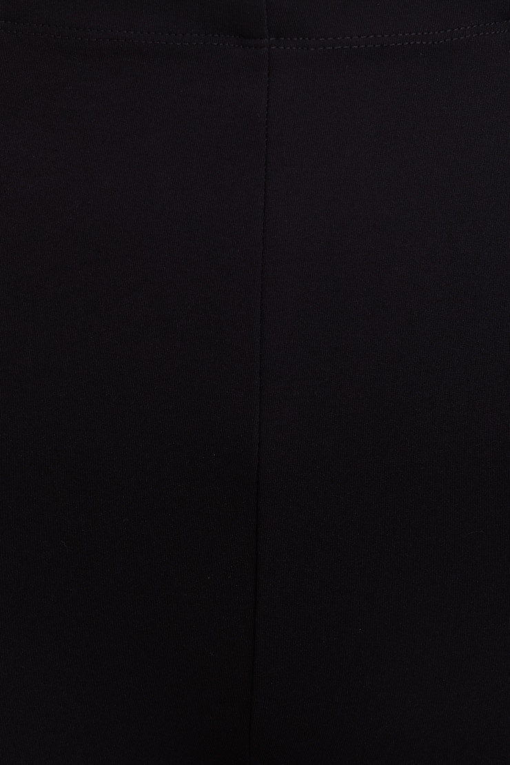 Pantalon à jambe large en tricot point de Rome