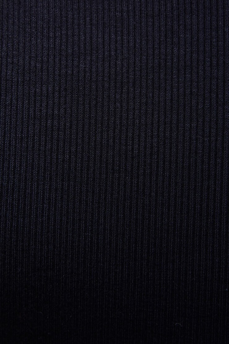 Pamela Long Sleeve Scoop Neck Top, Jet Black, large