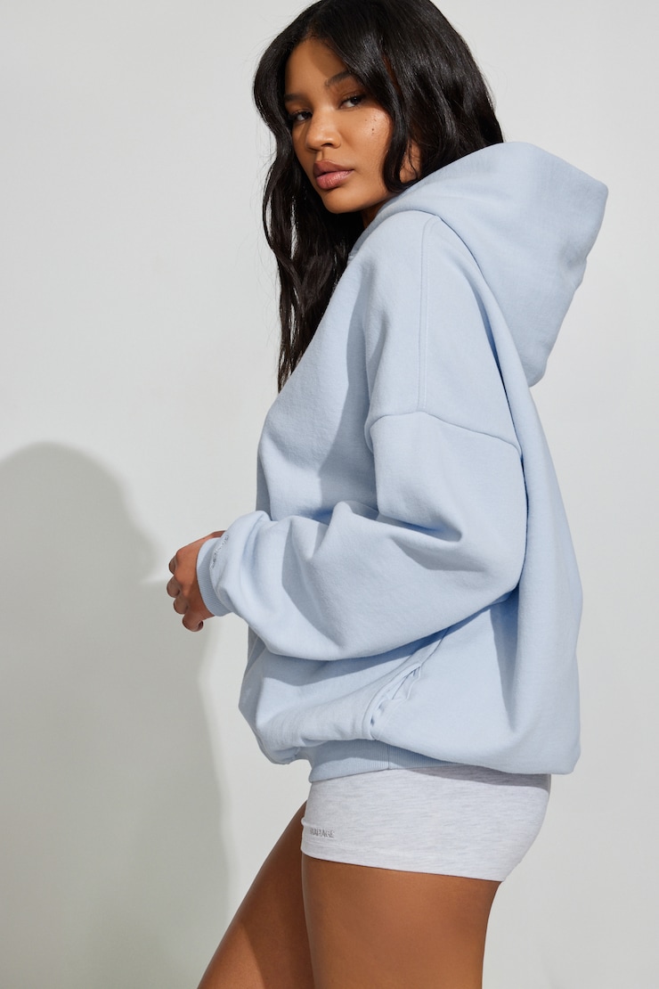 UltraFleece Hoodie, Blue Flirt, large