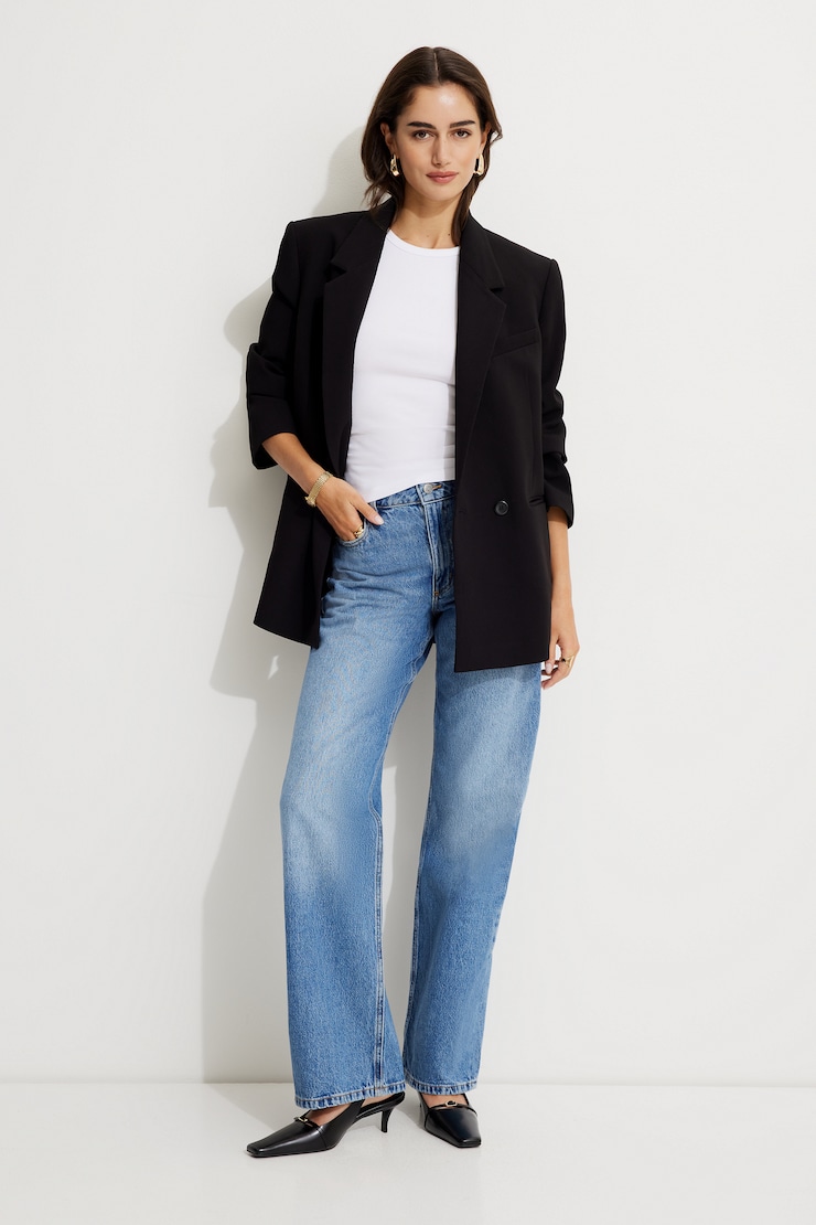 Heidi High Rise Wide Leg Jeans