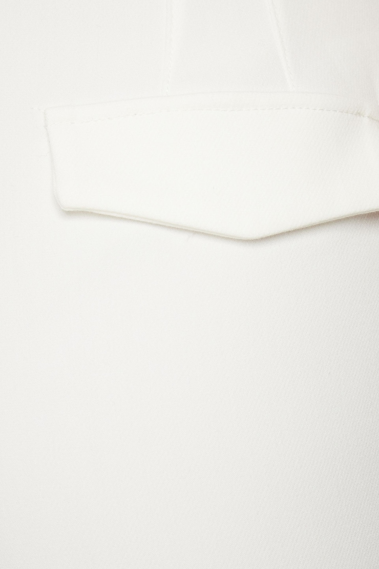 Kendall Slim Side Zip Pants Bright White large