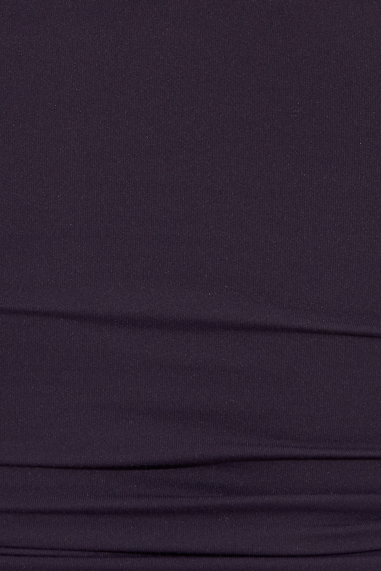 Sleek Longline Tube Top, Perky Plum Purple, large