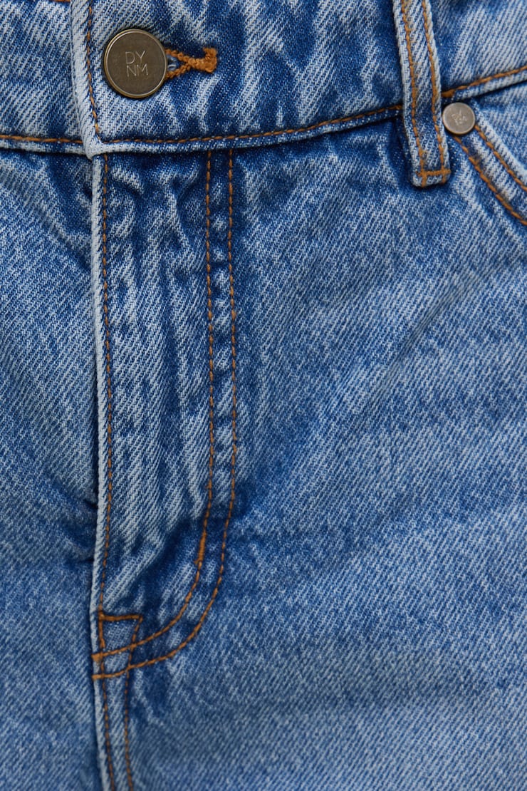 Mika Mid Rise Relaxed Straight Leg Jeans