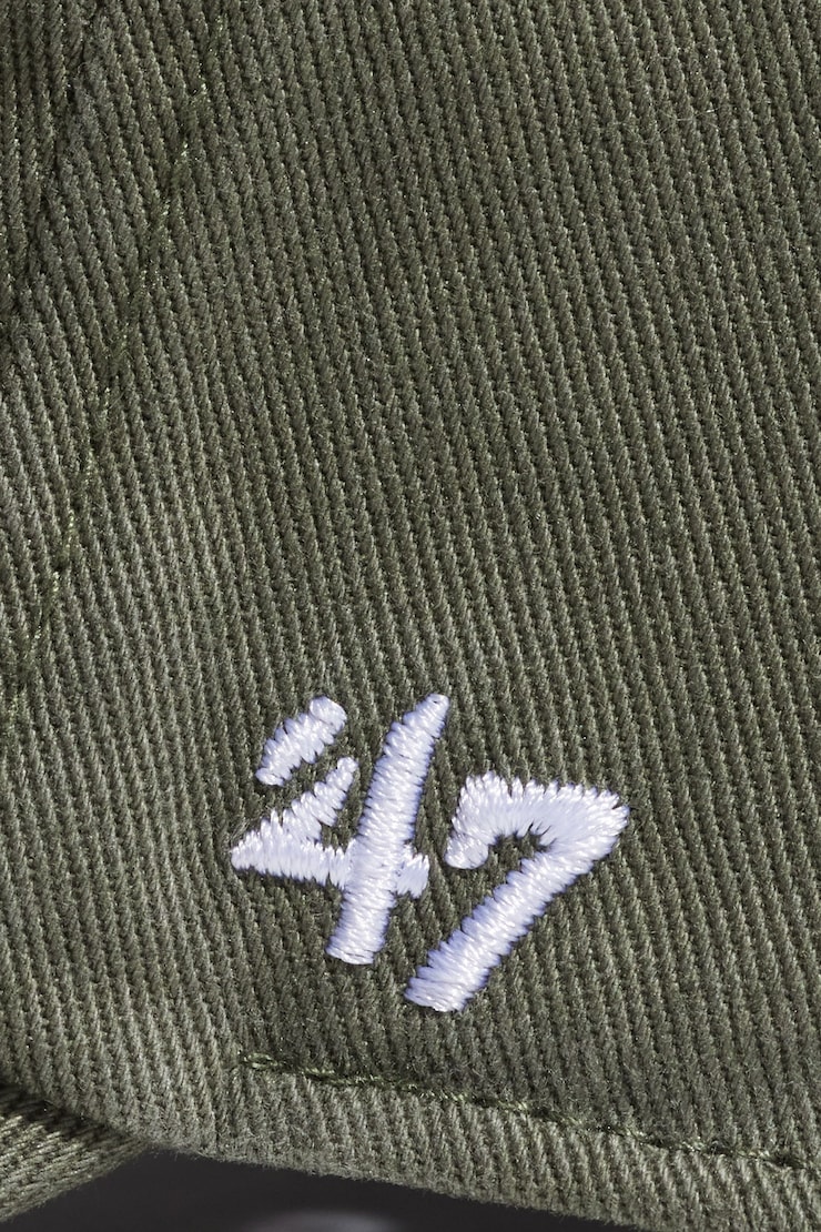 '47 BRAND | Los Angeles Clean Up Cap Moss Green/White  large