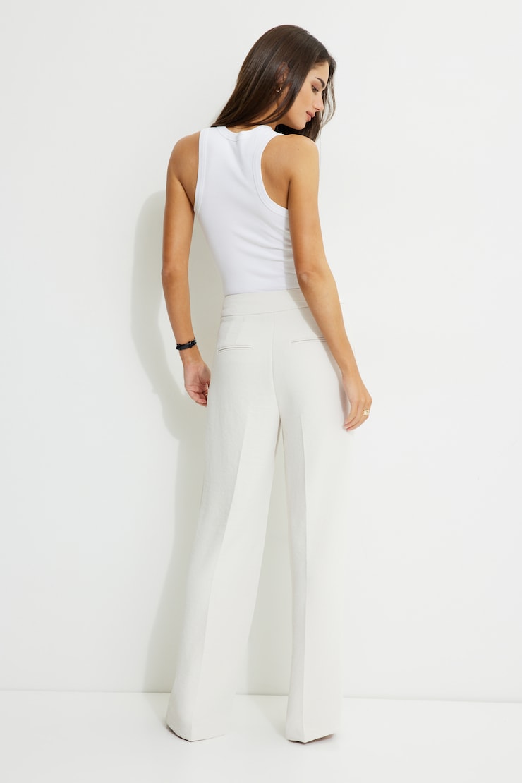 Yasmin Airflow Straight Leg Pants Polished Pearl large