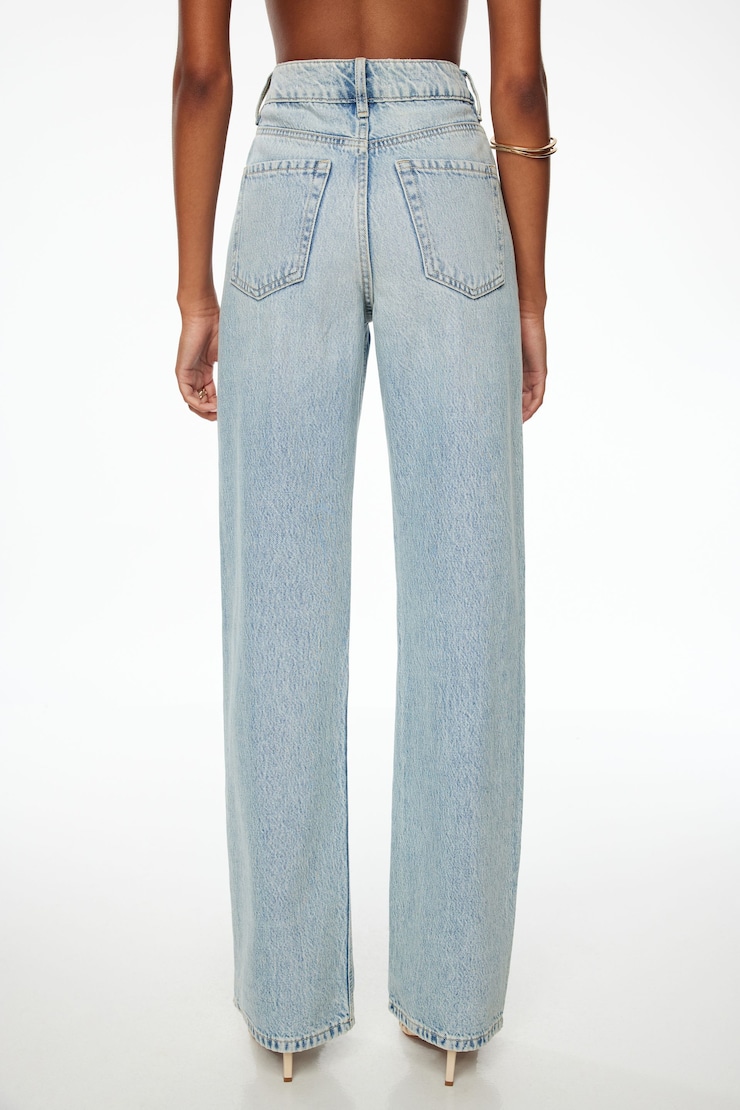Heidi Wide Leg Jeans Medium Indigo/Eternal Blue large
