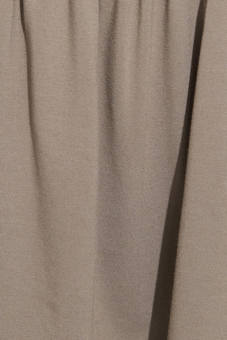 Flirty Hem Tube Romper Dress, Toasted Taupe, large
