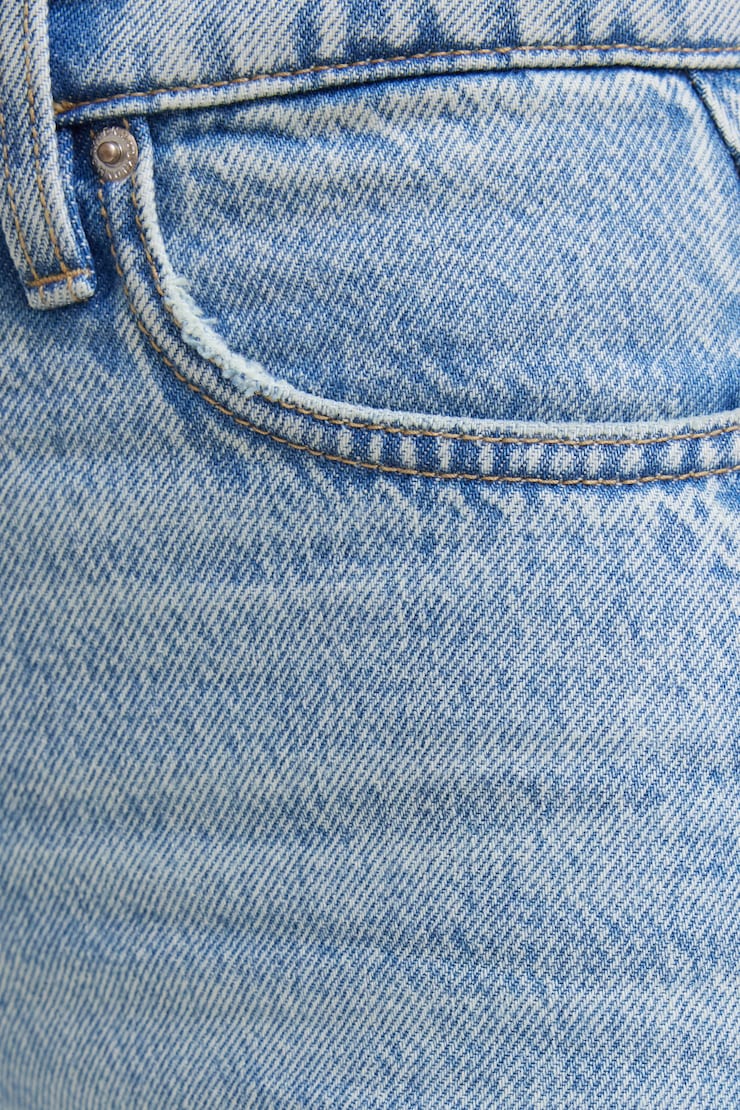 Cara High Rise Straight Leg Jeans