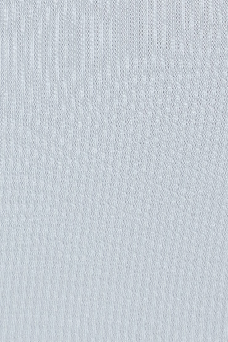 Mini Ribbed Shorts, Heather Blue, large