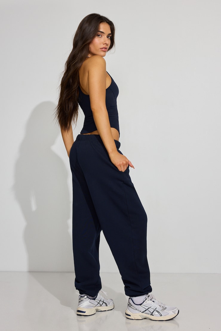 UltraFleece Boyfriend Sweatpants, Mariana Blue, large