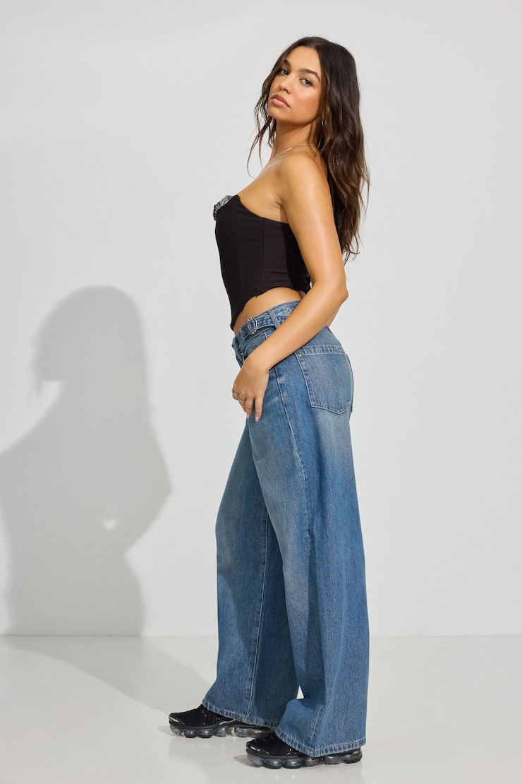 Mega Jeans, Daisy Blue, large