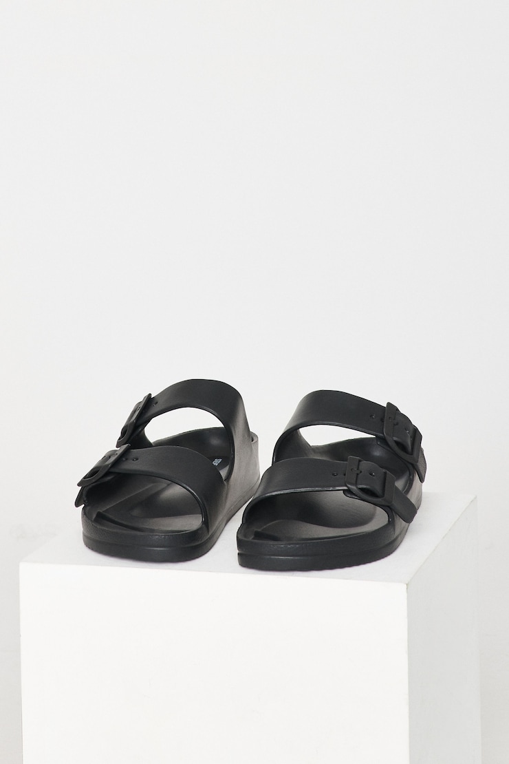 STEVE MADDEN Evanne Sandal, Black, large