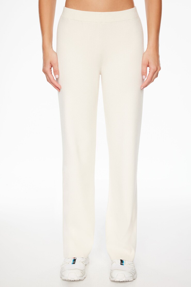 Straight Leg Pants Sea Salt Beige large
