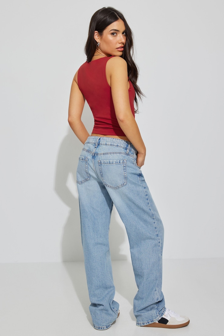 Slouchy Jean, Jaylin Blue, large
