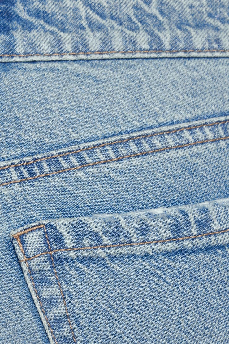 Ultra Low Rise Straight Jeans