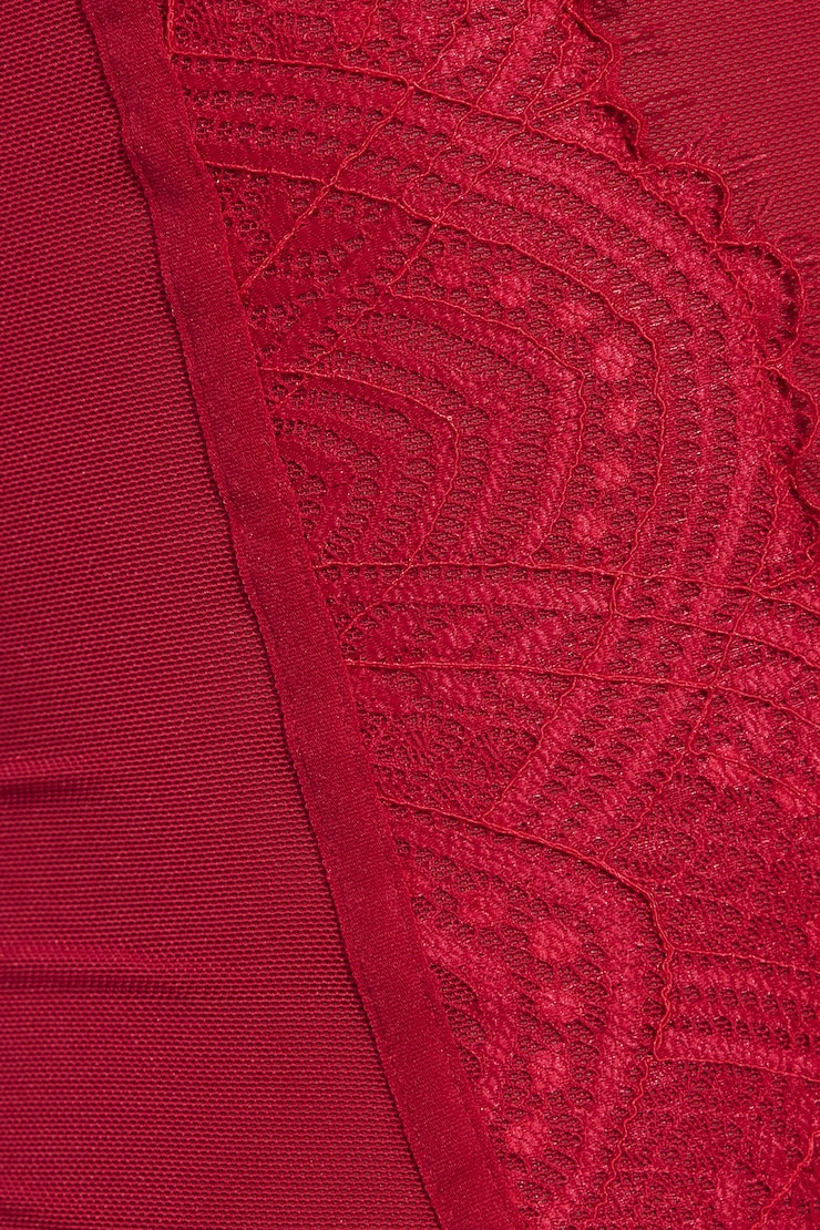 Chrishell Lace Mesh Bustier