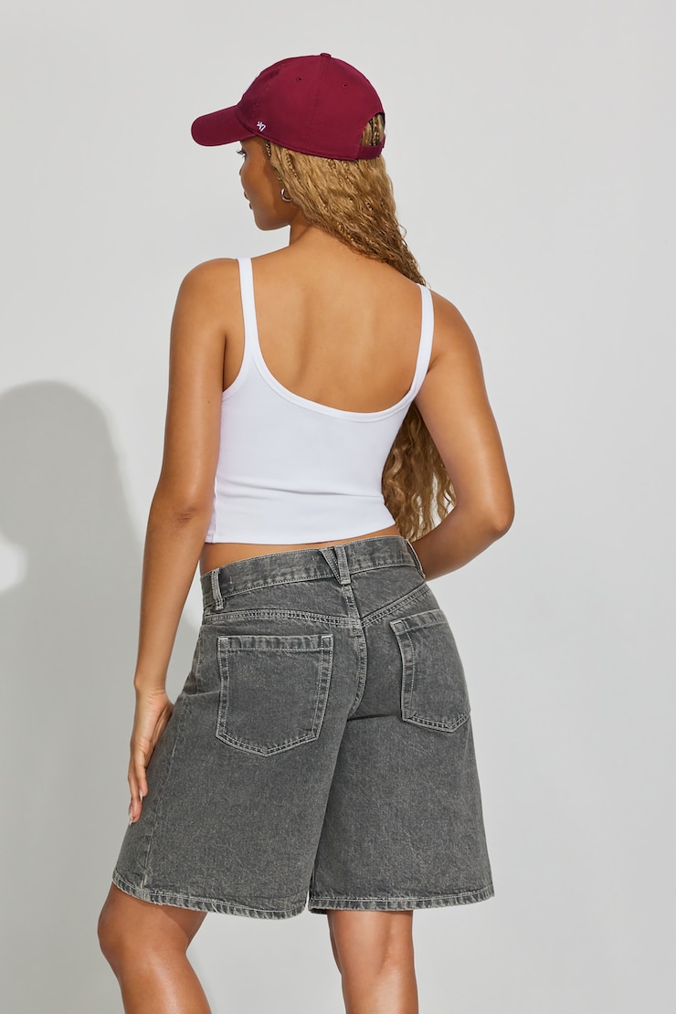 Skater Jorts, Fossil Grey, large