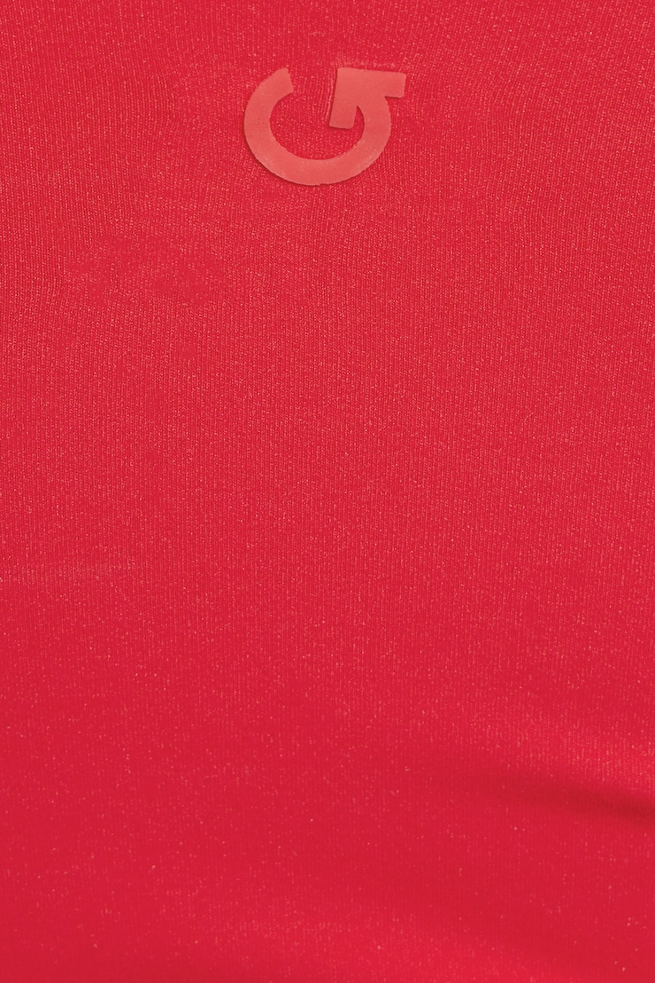Active Plunge Bodysuit, Tomato Puree Red, large
