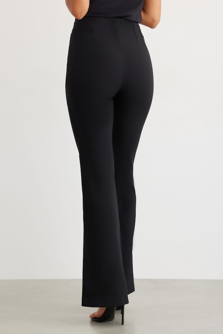 Brigitte Flared Pants Jet Black large