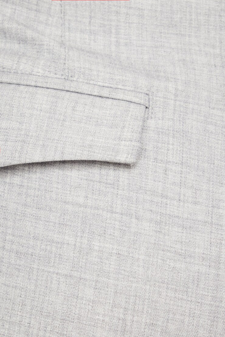 Pantalon étroit Kendall Gris formel large