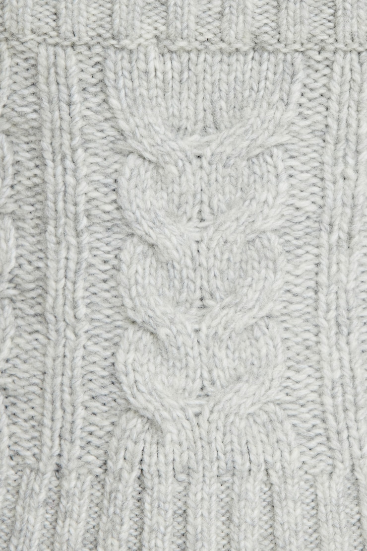 Cable Knit Halter Top