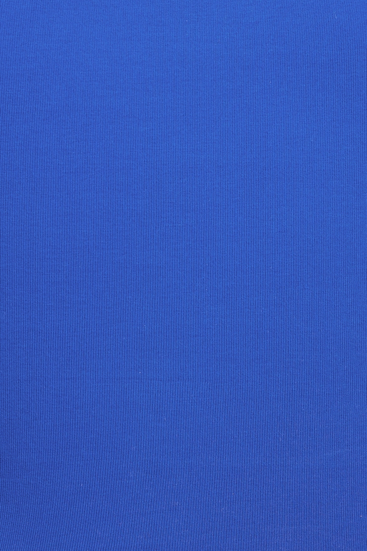 SuperSoft Crewneck Cropped T-Shirt, Electric Blue, large