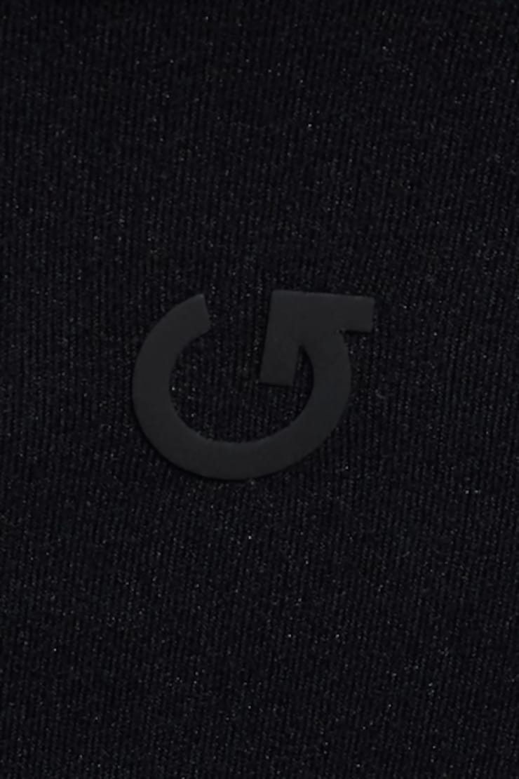 Active Scoop Back Long Sleeve Top, Jet Black, large