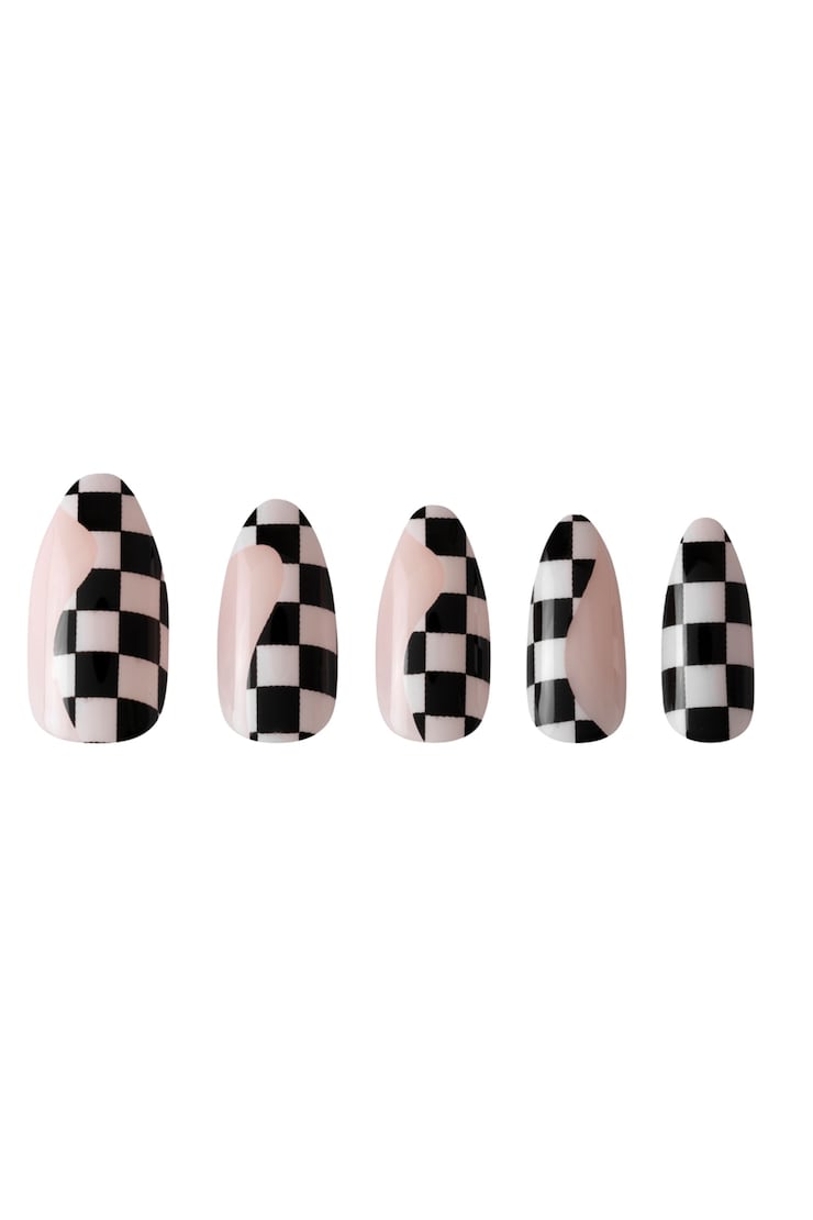 PAINTLAB - Check Mate Press On Nails, Check Mate, large