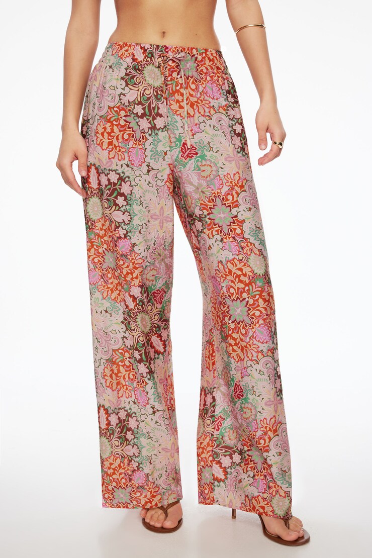 Rafaelle Wide Leg Pants Multicolour Floral large