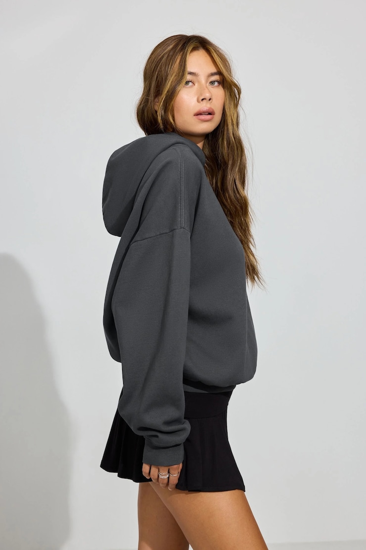UltraFleece Hoodie, Forged Iron Grey, large